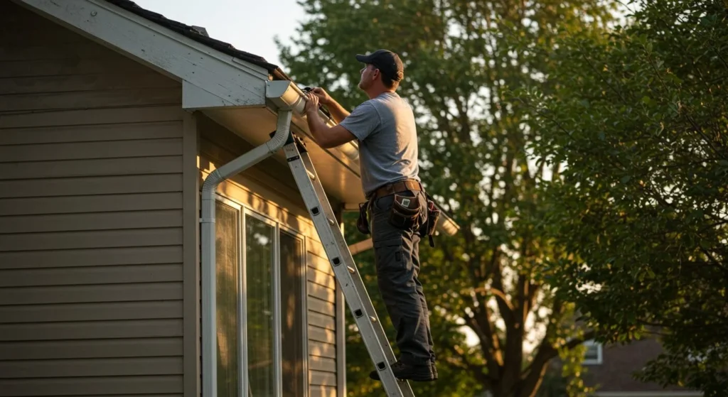 gutter cleaning roof keepers fargo nd