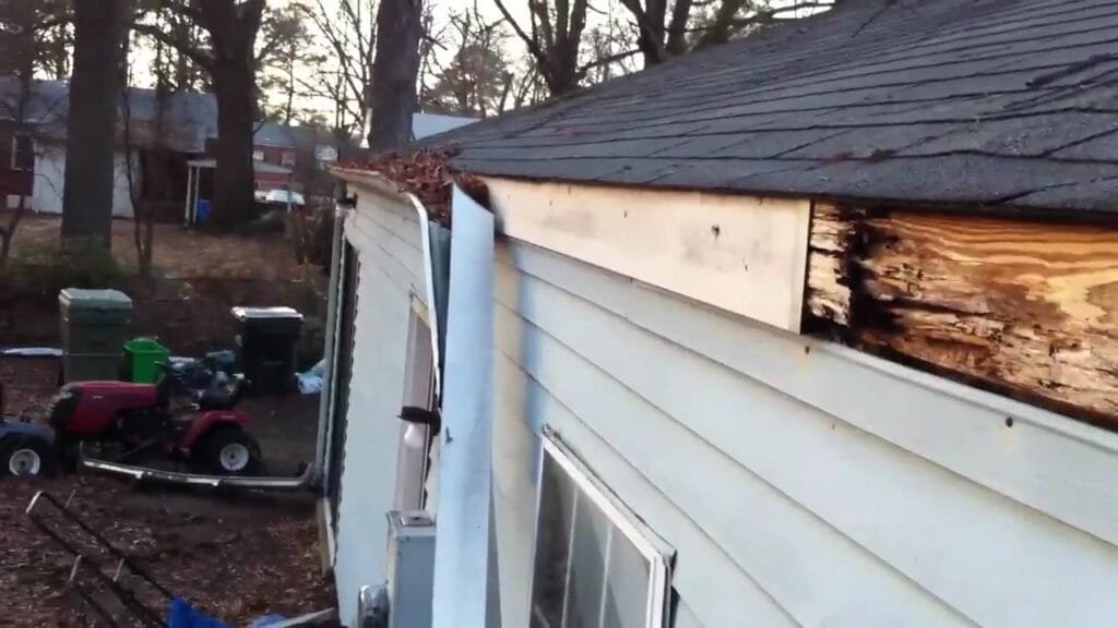 rotted fascia fargo nd repair