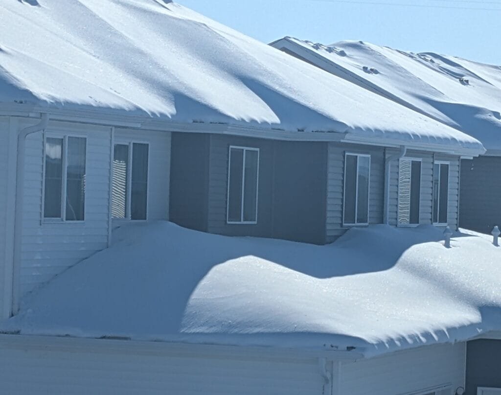snow load fargo nd winter