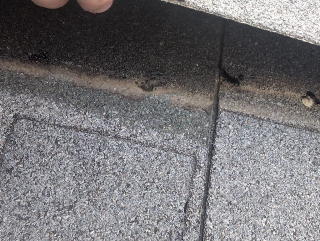 leaking shingles nails low