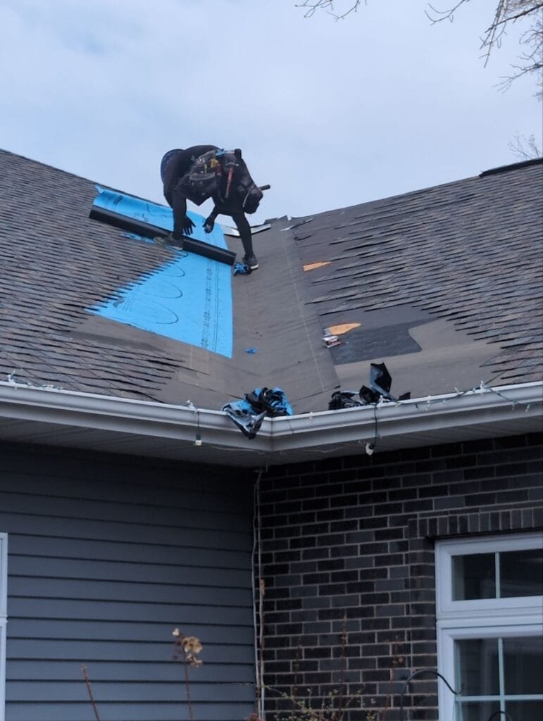 roof valley repair 2