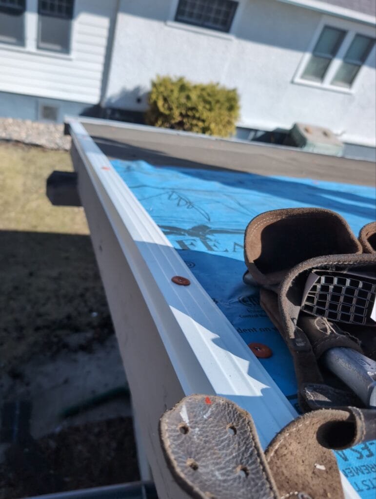 roofign underlayment water ice